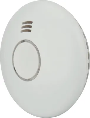 Immagine prodotto di rivelatore di fumo uniTEC Elektro 213000 uniTEC wireless, bianco, segnale di allarme: circa 85 dB