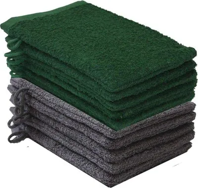 Zdjęcie produktu dla Ręczniki kąpielowe bawełniane, 10 sztuk, 15 x 21 cm