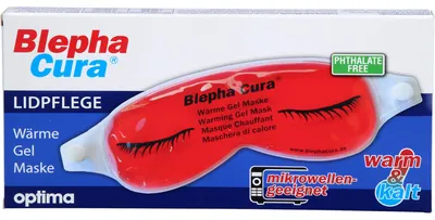 Produktbild von BlephaCura Wärme & Kälte Gel-Maske für die Lidpflege, 1 St. Masken