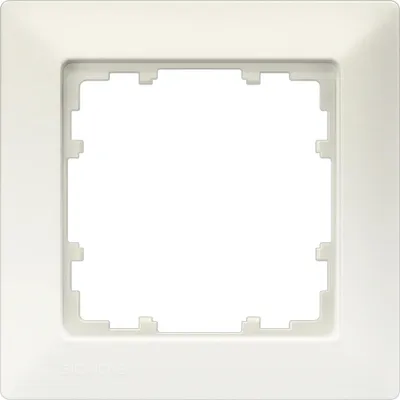 Obrázek produktu pro Rám Siemens, 1dílný, řada DELTA, titanově bílý, 1 ks.
