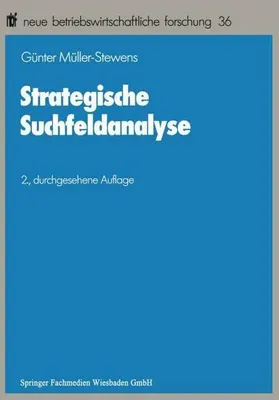 Obrázek produktu pro Strategische Suchfeldanalyse