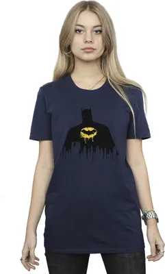Produktbild von DC Comics - T-Shirt für Damen BI13139 (XXL) (Marineblau)