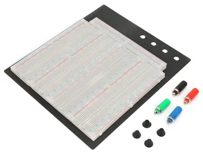 Breadboard ZY-208, 3220 Anschlusspunkte, lötfrei, 240x210 mm