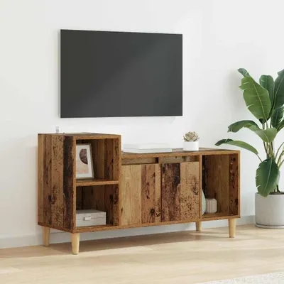 Immagine prodotto di Maison Exclusive - Mobile TV 100 x 35 x 55 cm, realizzato in legno massello e pannelli di legno