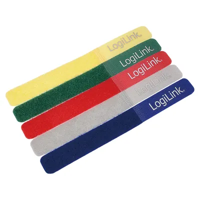 Produktbild von LogiLink Kabelbinder mit Klettverschluss