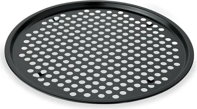 Produktbild von 10x Pizzablech PTFE Antihaftbeschichtung, Perforierung 33 cm