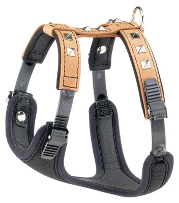 Produktbild von Ferplast GIOTTO LUXOR Hundegeschirr aus natürlichem Leder, beige
