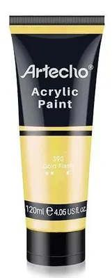 Zdjęcie produktu dla Farba akrylowa biała tytanowa 120 ml do płótna drewna papieru