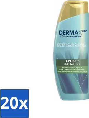 Zdjęcie produktu dla Szampon przeciwłupieżowy Head & Shoulders DermaX Pro – Łagodzi – 470 ml – Opakowanie ekonomiczne – 20 sztuk