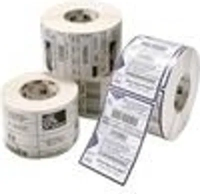 Produktbild von Zebra Z-Ultimate 3000T - Polyester - glänzend - permanenter Acrylklebstoff - weiß - 32 x 19 mm 80904 Etikett(en) (12 Rolle(n)