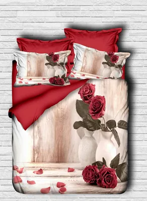 Produktbild von L'Essentiel Linge de Maison, Adal- PRL1218, Rot, Bettdecken, Oberseite der Bettdecke und Kissenbezug: 100% Polyestermikrosatin