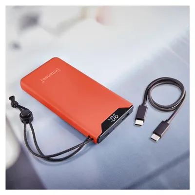 Produktbild von Intenso 7332038, 10000 mAh, Lithium Polymer (LiPo), 3,7 V, 20 W, Orange