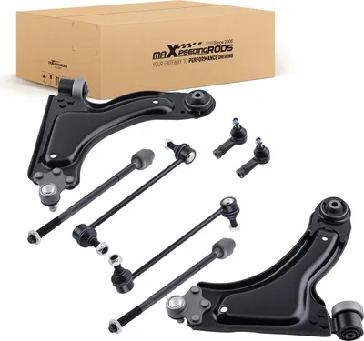Obrázek produktu pro 8-Dílná Sada Příčných Ramen Vepředu Vlevo + Vpravo Pro Opel Meriva X03 03-10 1,2 L-1,8 L