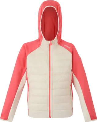 Produktbild von Regatta - "Kielder IX" Hybridjacke für Kinder RG11559 (164) (Helles Vanillegelb/Pfirsichblüte)