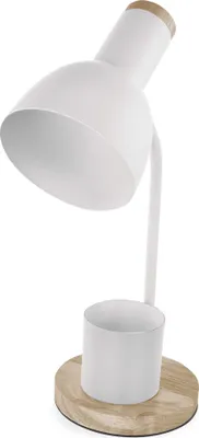 Schreibtischlampe POPPY, weiss