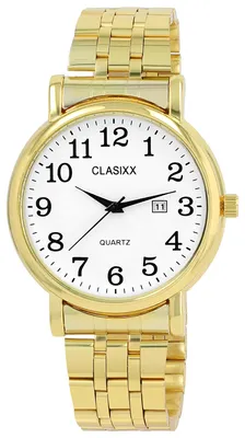 Produktbild von Herrenuhr Metall Datumsanzeige