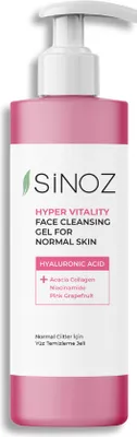 Produktbild von Sinoz - Hyper Vitality Face Cleansing Gel for Normal Skin, 400ml - Gesichtsreinigungsgel für die tägliche Anwendung