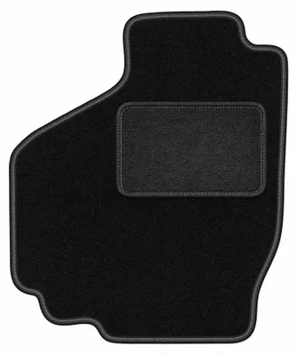 Produktbild von Fahrermatte Velours für Suzuki Ignis I 2001-2008 (Schrägheck) – 1-tlg, Schwarz, passgenau – Wielganizator LUX