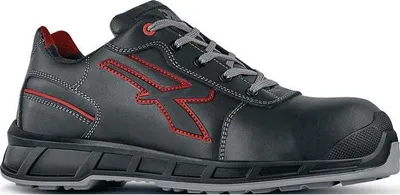 Zdjęcie produktu dla Niskie buty ochronne Billie Gr.46 W.11 czarny/czerwony S3S CI FO SR ESD