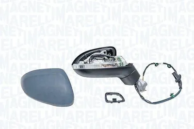 Produktbild von MAGNETI MARELLI 182201579600 Außenspiegel Seitenspiegel Rechts für VW Passat Variant (3G5, CB5) Beheizt Konvex Grundiert Elektrisch