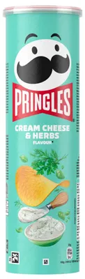 Produktbild von Pringles Cream Cheese & Herbs 185g