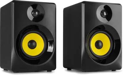 Produktbild von Vonyx SMN40B, 2-Wege, Kabelgebunden, 50 W, 80 - 20000 Hz, Schwarz
