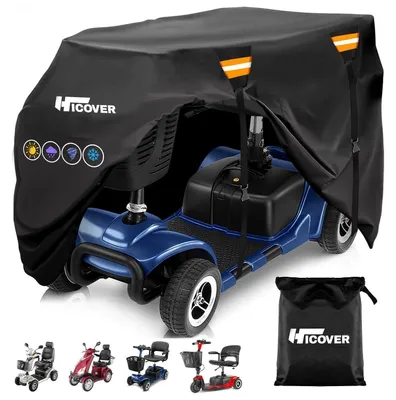 Produktbild von Abdeckhaube Elektromobil 600D Wasserdicht UV-beständig XXL 175x63x119cm