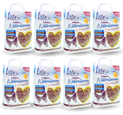 Image de Solidchoice - Litière pour chats biodégradable, parfum citron, 16 kg