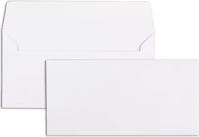 Produktbild von Briefumschläge DINlang 120g/qm haftklebend VE=500 Stück weiß
