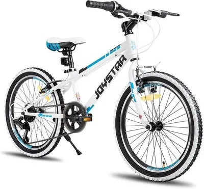 Productafbeelding van Kinderfiets voor jongens en meisjes van 7 tot 12 jaar - 20" en 24" hardtail mountainbike met 1 of 7 versnellingen