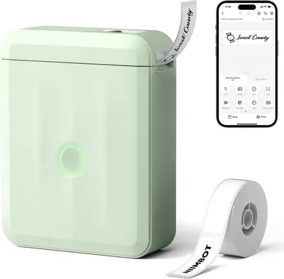 Produktbild von Niimbot D110_M Smart grüne Etikettenrolle