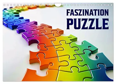 Immagine prodotto di Il fascino dei PUZZLE (calendario da parete 2027, formato DIN A4 orizzontale), calendario mensile CALVENDO