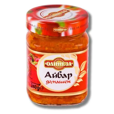 Zdjęcie produktu dla Ajvar Olinesa Łagodny Bułgarski - Duże kawałki warzyw 250g