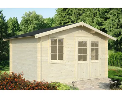 Produktbild von Gartenhaus Palmako Klara 10,4 m² 424 x 350 cm Tauchgrundiert