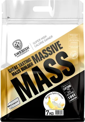 Productafbeelding van ZWEDSE supplementen | Massive Mass Gainer, banaan smaak