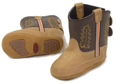 Produktbild von Westernwear-Shop Baby Leder-Cowboystiefel Westernstiefel Boy Baby-Westernstiefel