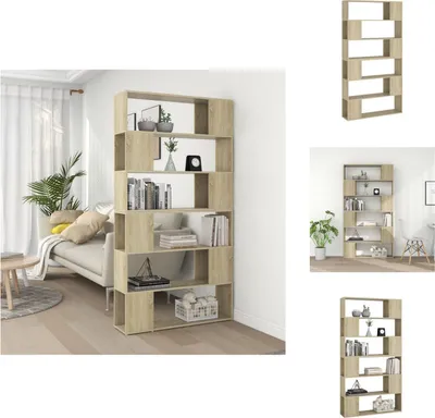 A collage of images showing a bookshelf in different settings and angles.