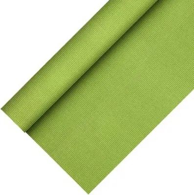 Produktbild von Papstar 84939, Rechteckig, Olive, Synthetisch, Tischdecke, 118 x 2500 cm, 2,03 kg