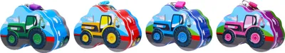Obrázok produktu pre Pokladnička plechová traktor 14x10 cm