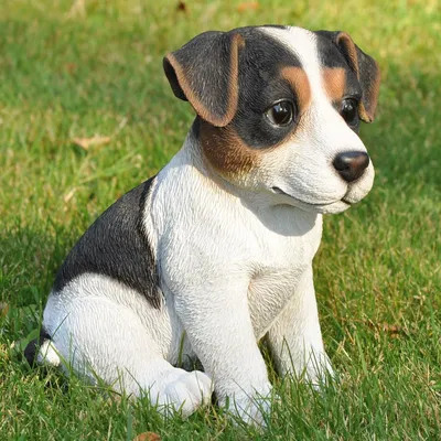Produktbild von Dekofigur Gartenfigur Jack Russel