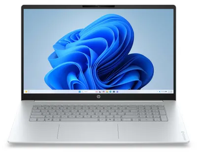 Produktbild von HP OmniBook 3 (Glacier Silver, 17,3" Full-HD, Intel® Core™ 7 150U, 128 GB RAM, 1 TB SSD) mit Windows 11 Pro & Office 2024 Pro
