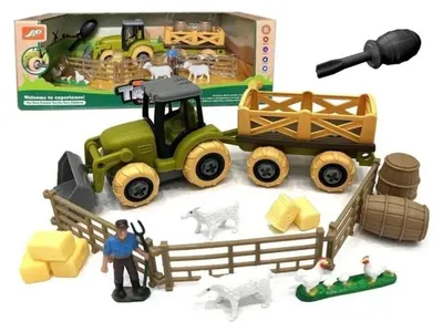 Produktbild von Traktor mit Anhänger und Zubehör – ADAR