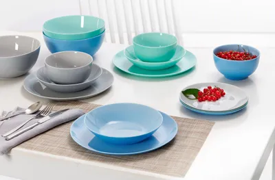 Produktbild von Dessertteller / Frühstücksteller 19cm 6er Set Fresh grün