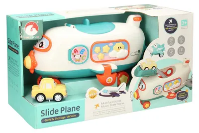 Produktbild von Spielset Passagierflugzeug Spielzeug mit Fahrzeugen - pädagogisch