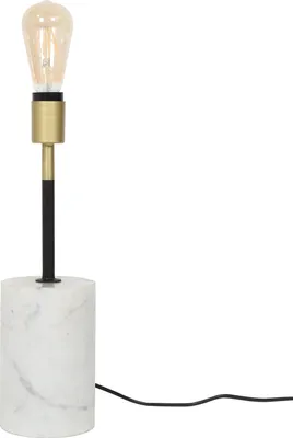 Produktbild von Stehlampe Caramia 277 Weiß / Messing / Schwarz