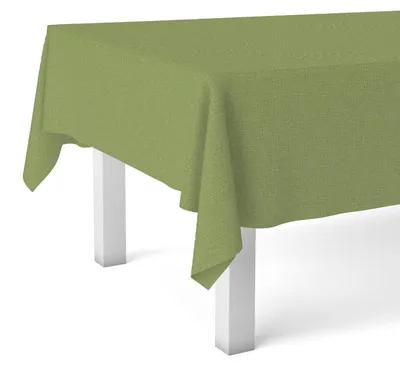 Tischset 180x140 cm Grün, rechteckig, fleckenabweisend, modern