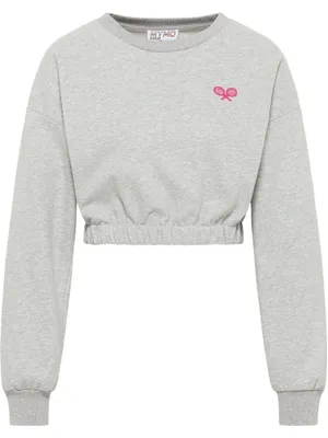 Produktbild von boline Damen Sweatshirt 23920043-BO01, HELLGRAU Melange, XL