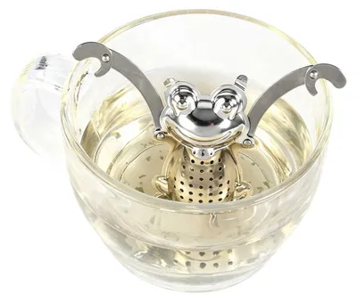 Teefilter, Kannenform, Edelstahl, für Tasse, Becher