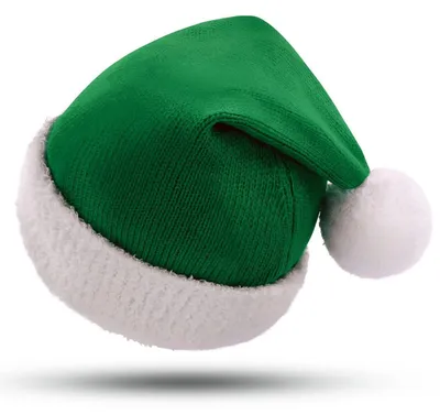 Immagine prodotto di Cappello natalizio per neonato, cappello di Babbo Natale, rosso, lavorato a maglia, taglia 42-48 cm