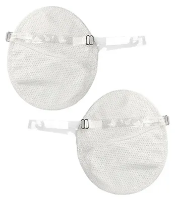 Produktbild von Waschbare Achselpads - Wiederverwendbare saugfähige Schweißschutz-Einlagen - Schweißschutz - Transparentes Band - 1 Paar